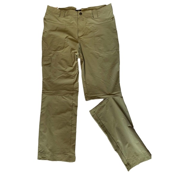 Cabela’s Womens Triune Convertible Pants Size 16 32 Length Sandy River UPF 50 - Picture 3 of 12